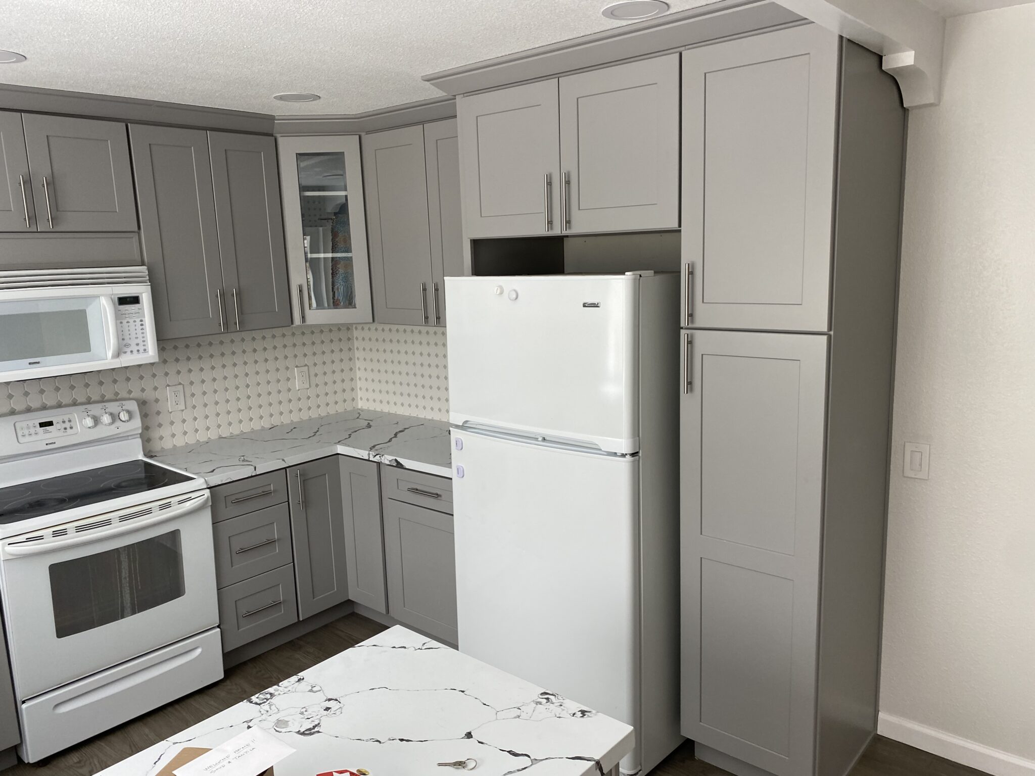 Contemporary Kitchen Remodel in Carlsbad, CA by Rapid Repair Construction project photo